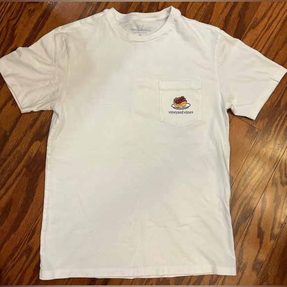 Vineyard Vines Limited Edition Pocket T-Shirt Mens - Sz XS White Preppy - Picture 4 of 6
